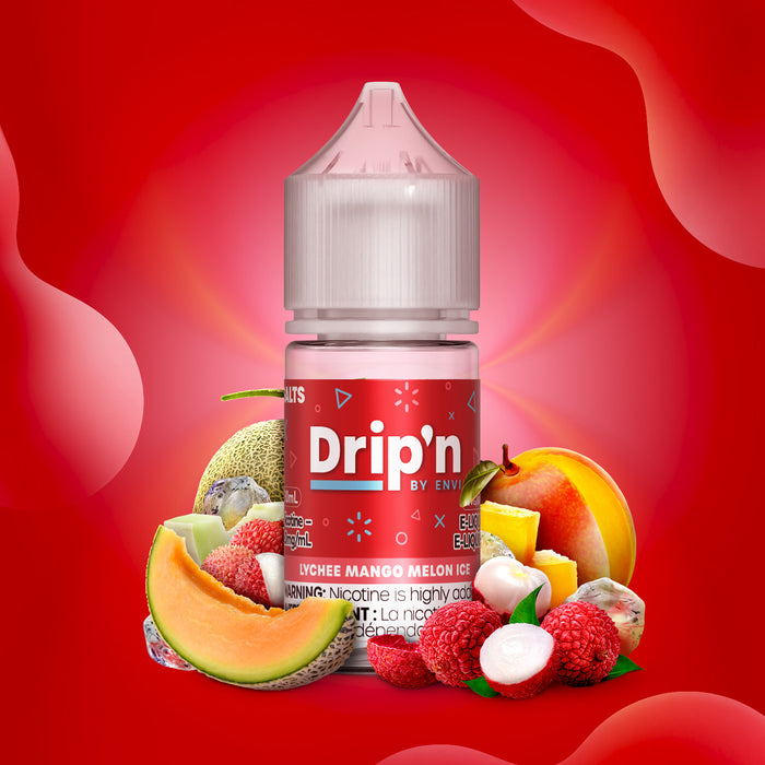 Drip'n Salt - Lychee Mango Melon Ice 30mL