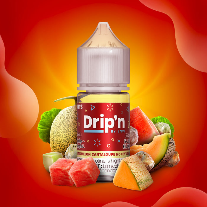 Drip'n Salt - Watermelon Cantaloupe Honeydew Ice 30mL