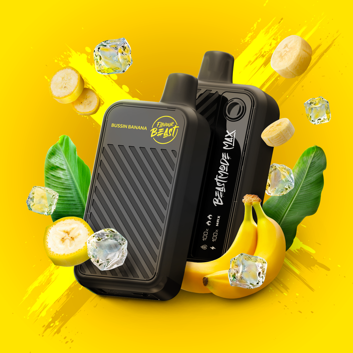 Flavour Beast Beast Mode Max - Bussin Banana Iced