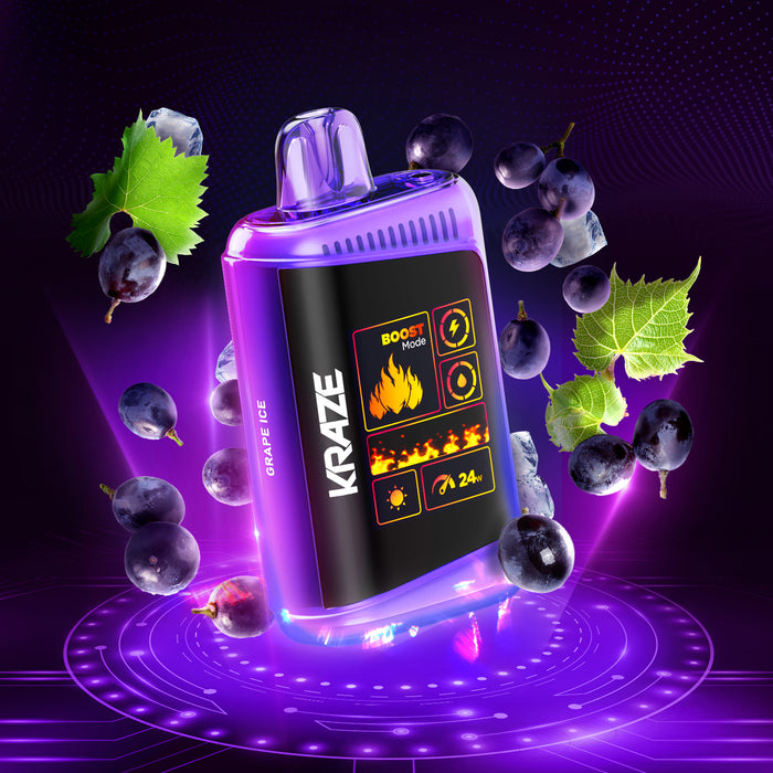 Kraze HD Mega 20K - Grape Ice