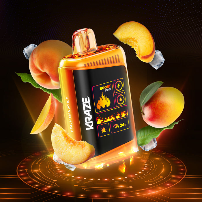 Kraze HD Mega 20K - Peach Mango Ice