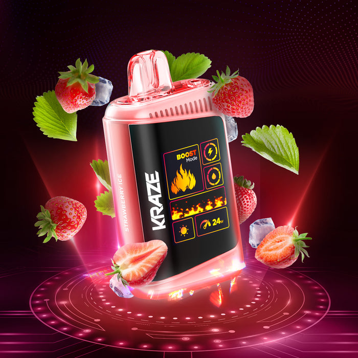 Kraze HD Mega 20K - Strawberry Ice
