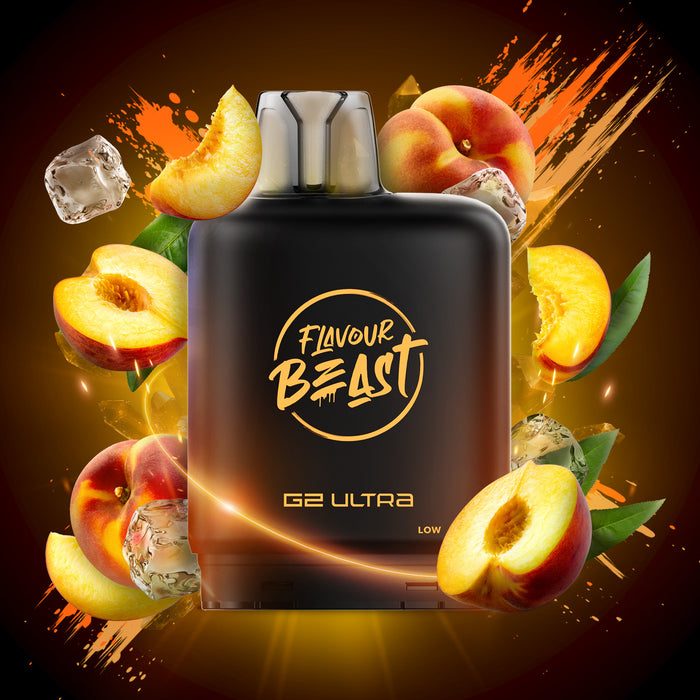Level X Flavour Beast G2 Ultra - Frizzy Peach Iced