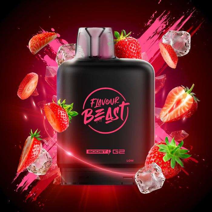 Level X Flavour Beast G2 Ultra - Smashin' Strawberry Jewel Iced