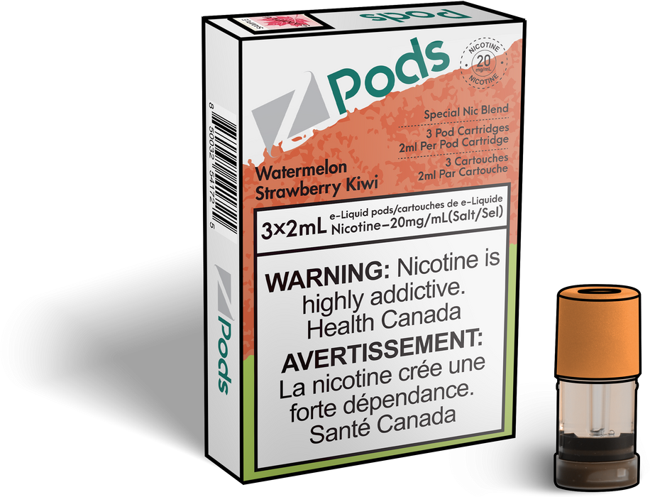 Z Pods - Watermelon Strawberry Kiwi
