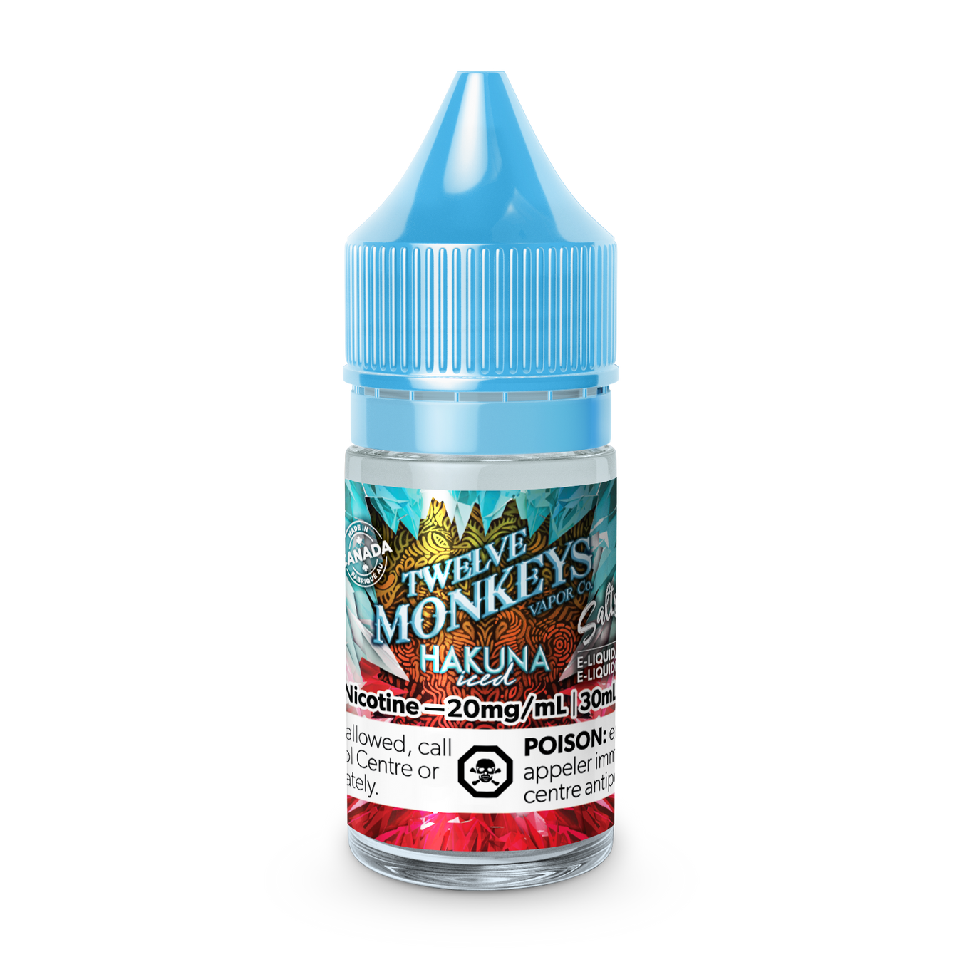 Twelve Monkeys Salt Iced 30mL