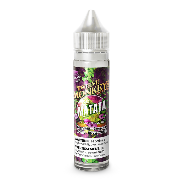 12 Monkeys - Matata 60mL (Grape, Apple)