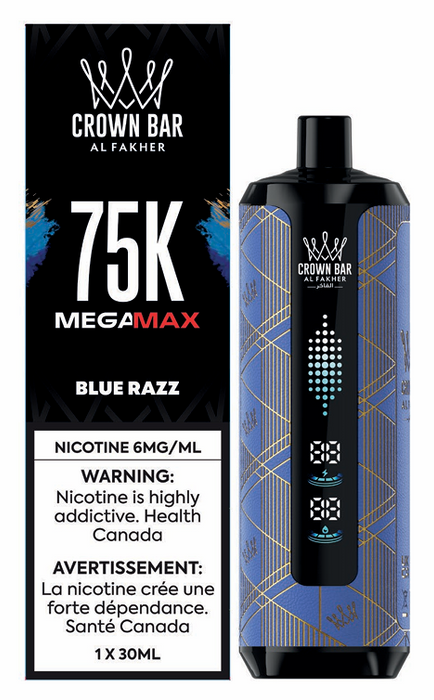 AL FAKHER Mega Max 75K - Blue Razz