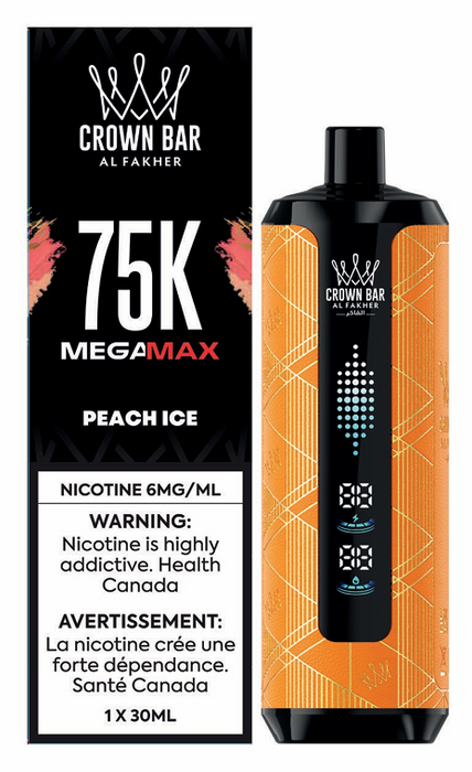 AL FAKHER Mega Max 75K - Peach Ice