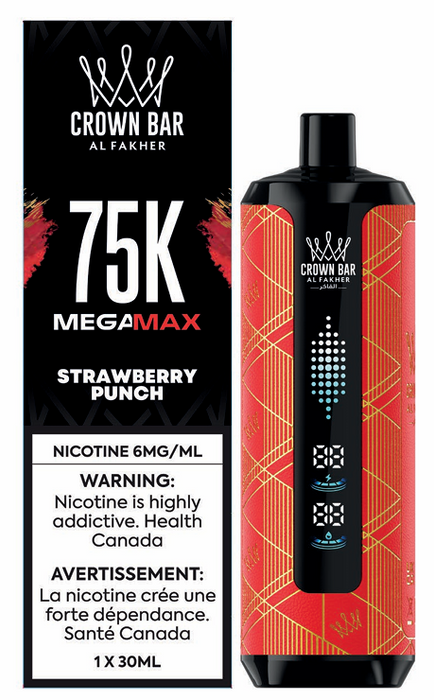 AL FAKHER Mega Max 75K - Strawberry Punch