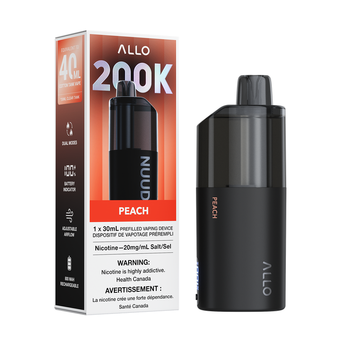 Allo Nuud 200K - Peach