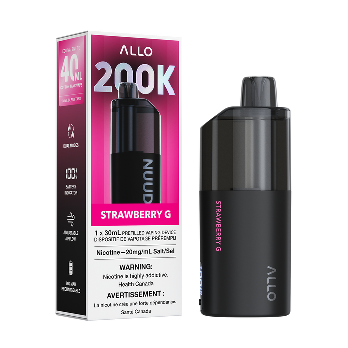 Allo Nuud 200K - Strawberry G