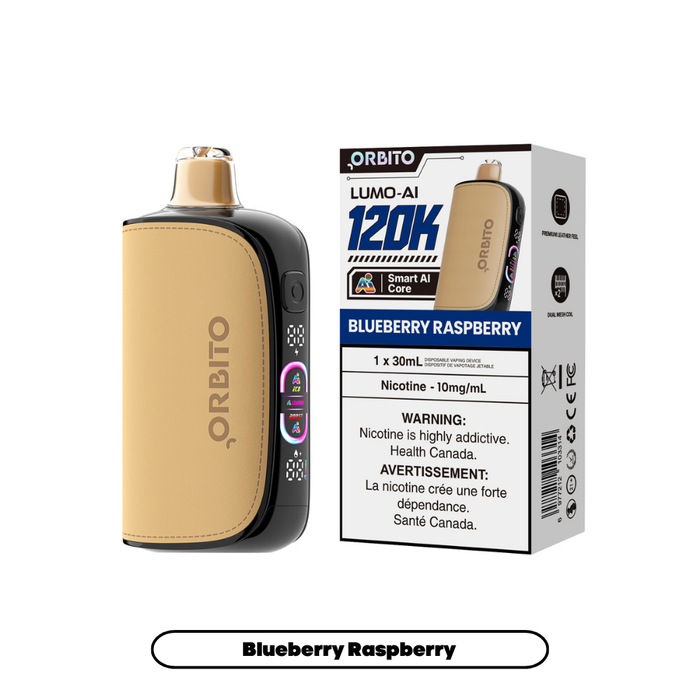 Orbito Lumo AI 120K - Blueberry Raspberry 10mg