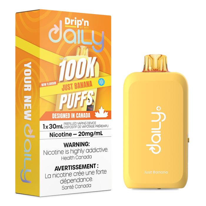 Drip'n Daily 100K- Just Banana Ice