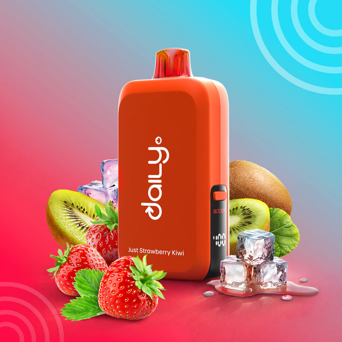 Drip'n Daily 100K- Just Strawberry Kiwi Ice