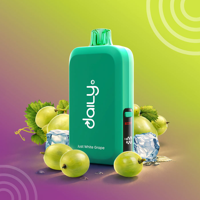 Drip'n Daily 100K- Just White Grape Ice