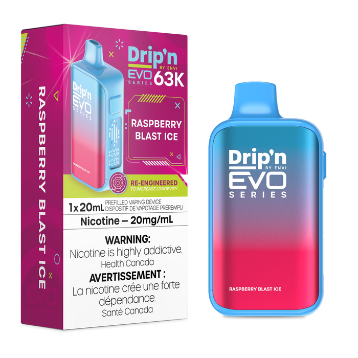 Drip'n EVO 63K - Raspberry Blast Ice