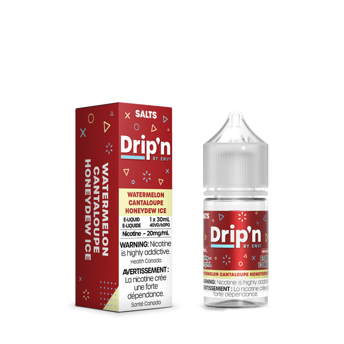 Drip'n Salt - Watermelon Cantaloupe Honeydew Ice 30mL