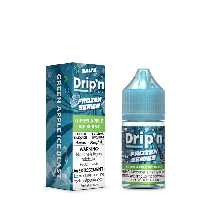 Drip'n Frozen Salt - Green Apple Ice Blast 30mL