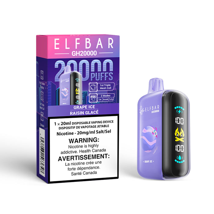 ELFBAR GH20000 - Grape Ice