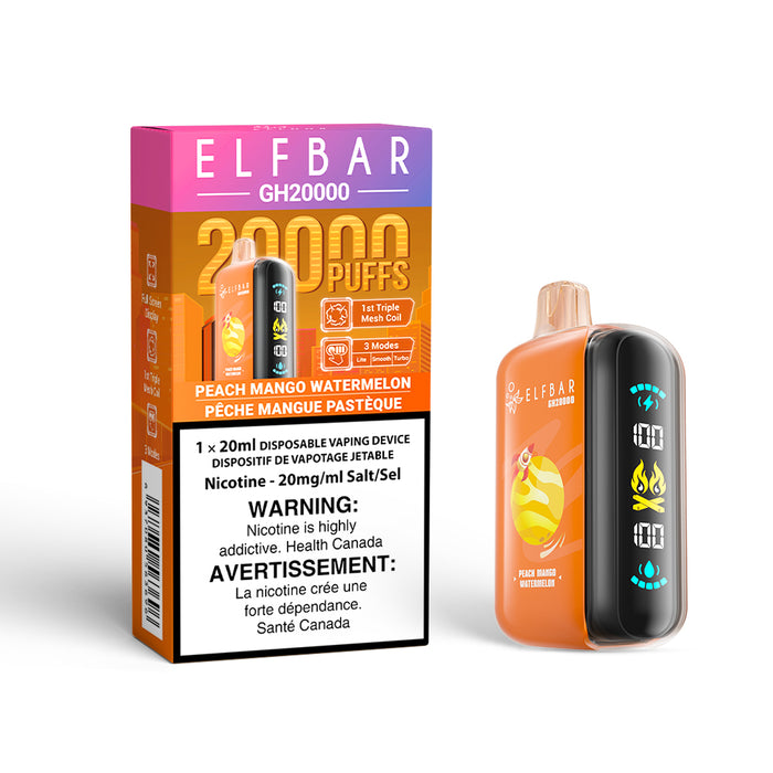 ELFBAR GH20000 - Peach Mango Watermelon