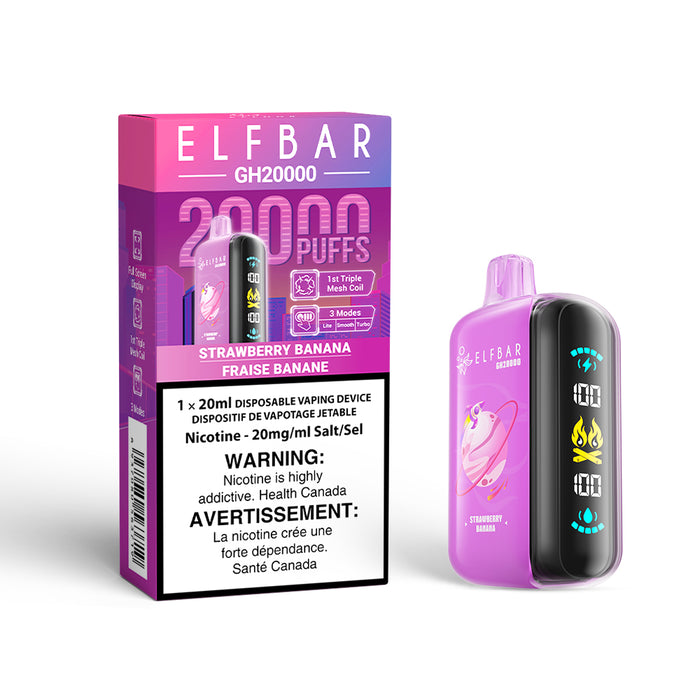 ELFBAR GH20000 - Strawberry Banana