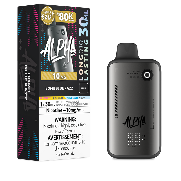 Flavour Beast Alpha 80K - Bomb Blue Razz 10mg