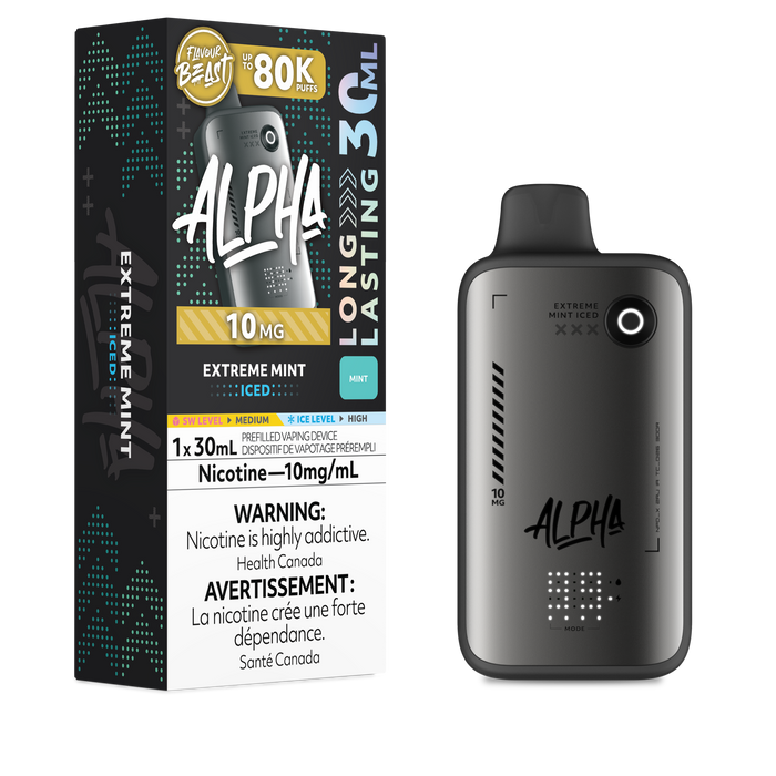 Flavour Beast Alpha 80K - Extreme Mint Iced 10mg