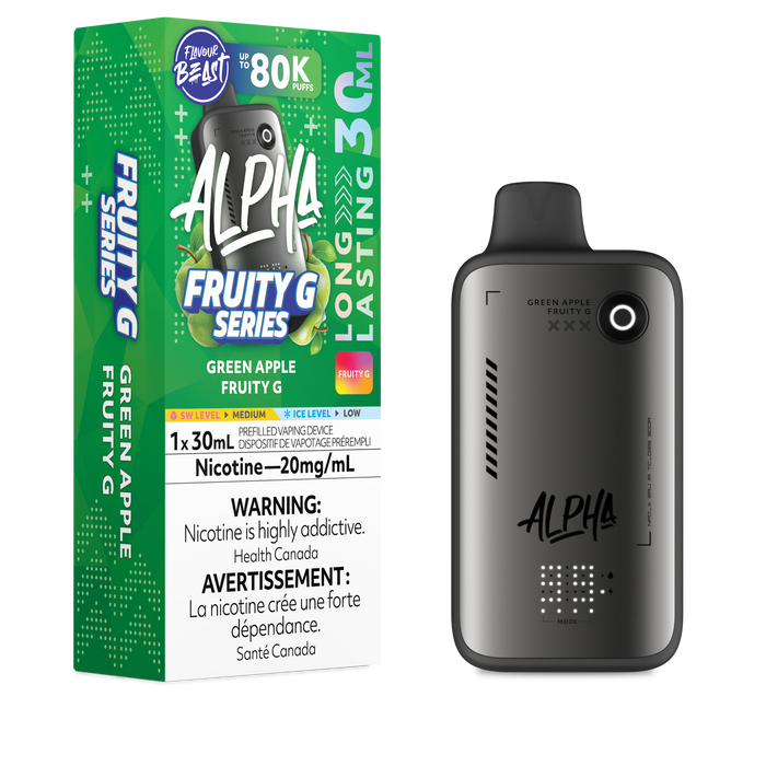 Flavour Beast Alpha 80K - Green Apple Fruity G 20mg