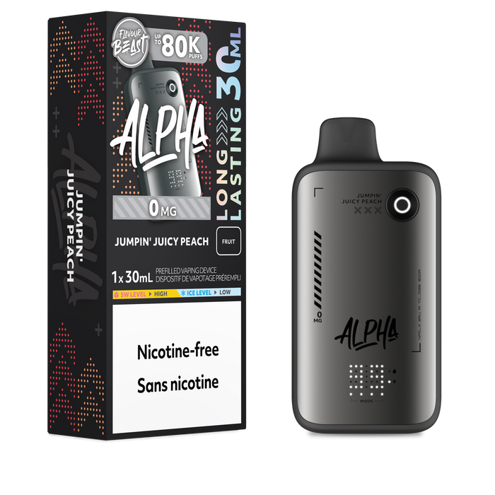Flavour Beast Alpha 80K - Jumpin' Juicy Peach 0mg