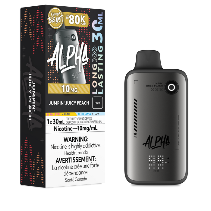 Flavour Beast Alpha 80K - Jumpin' Juicy Peach 10mg