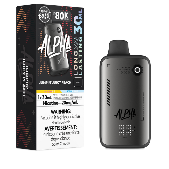 Flavour Beast Alpha 80K - Jumpin' Juicy Peach 10mg