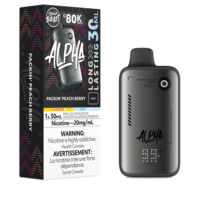 Flavour Beast Alpha 80K - Packin' Peach Berry 20mg