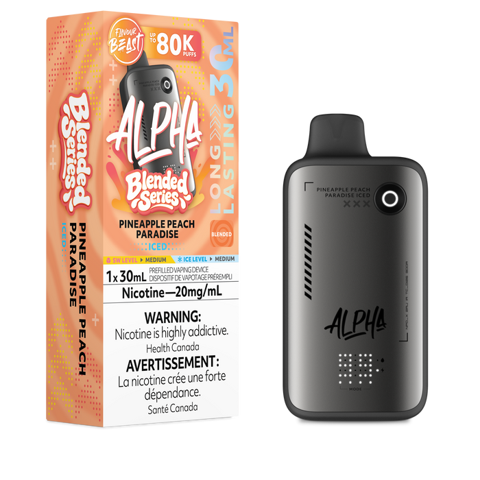 Flavour Beast Alpha 80K - Pineapple Peach Paradise Iced 20mg
