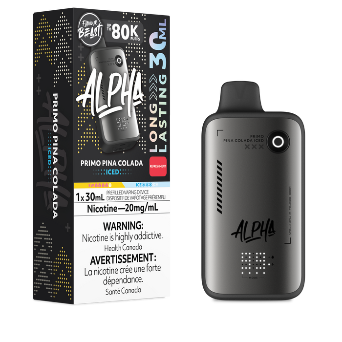 Flavour Beast Alpha 80K - Primo Pina Colada Iced 20mg
