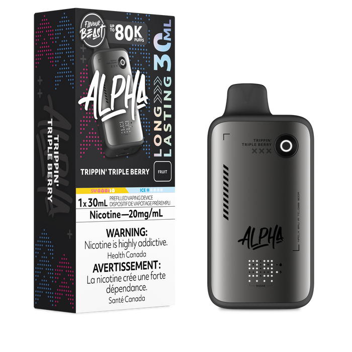 Flavour Beast Alpha 80K - Trippin' Triple Berry 20mg