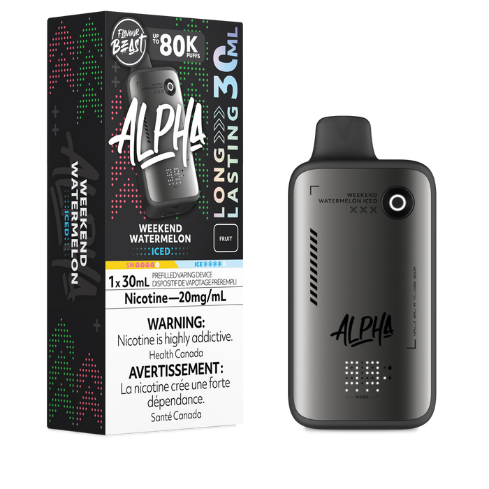 Flavour Beast Alpha 80K - Weekend Watermelon Iced 20mg