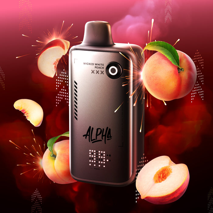 Flavour Beast Alpha 80K - Wicked White Peach 20mg