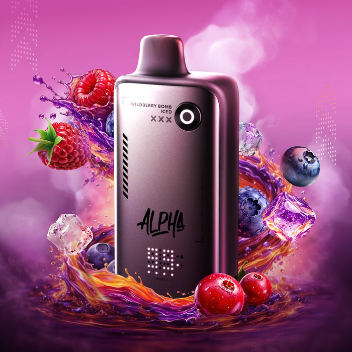 Flavour Beast Alpha 80K - Wildberry Bomb Iced 20mg