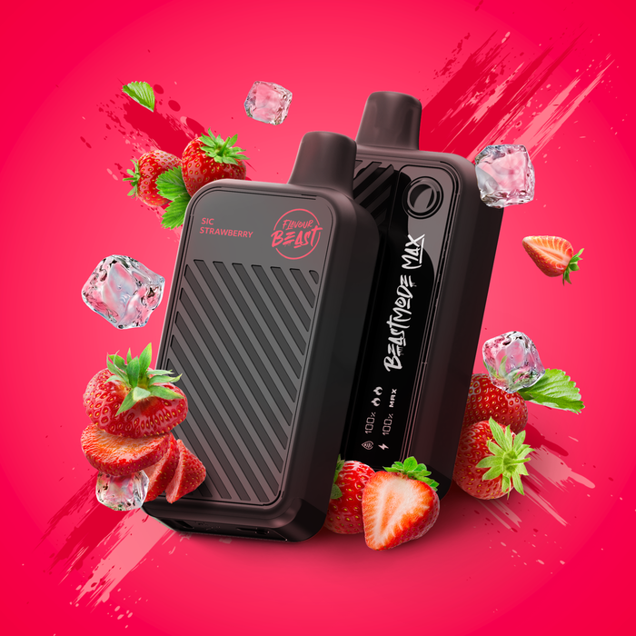 Flavour Beast Beast Mode Max - Sic Strawberry Iced