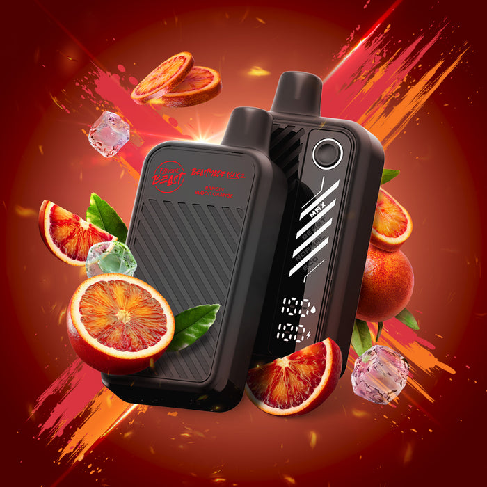 Flavour Beast Beast Mode Max 2 - Bangin' Blood Orange Iced