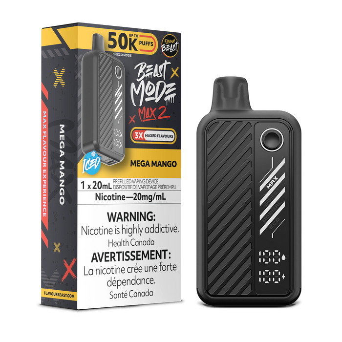 Flavour Beast Beast Mode Max 2 - Mega Mango Iced