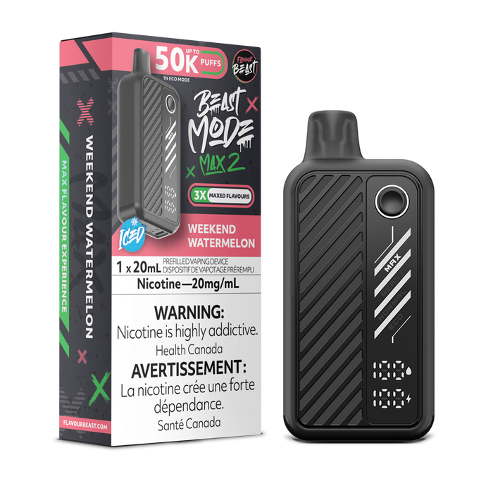 Flavour Beast Beast Mode Max 2 - Weekend Watermelon Iced