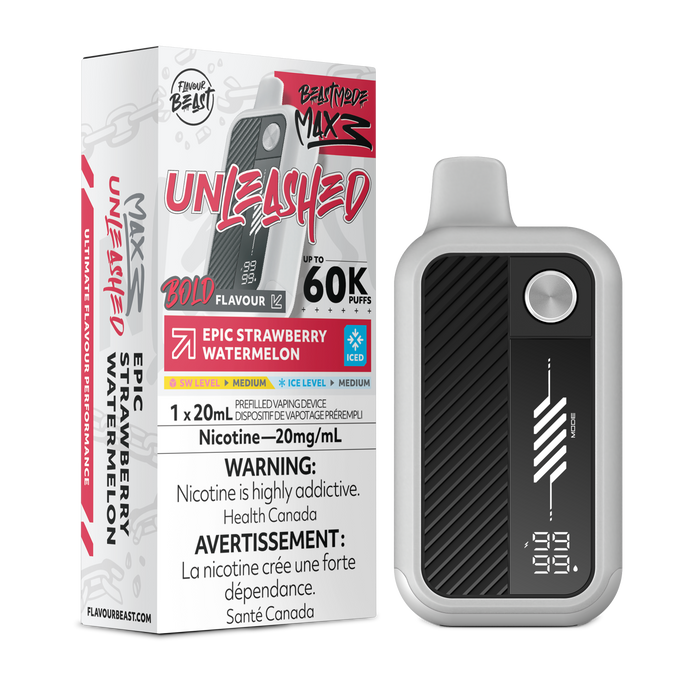 Flavour Beast Beast Mode Max 3 - Epic Strawberry Watermelon Iced