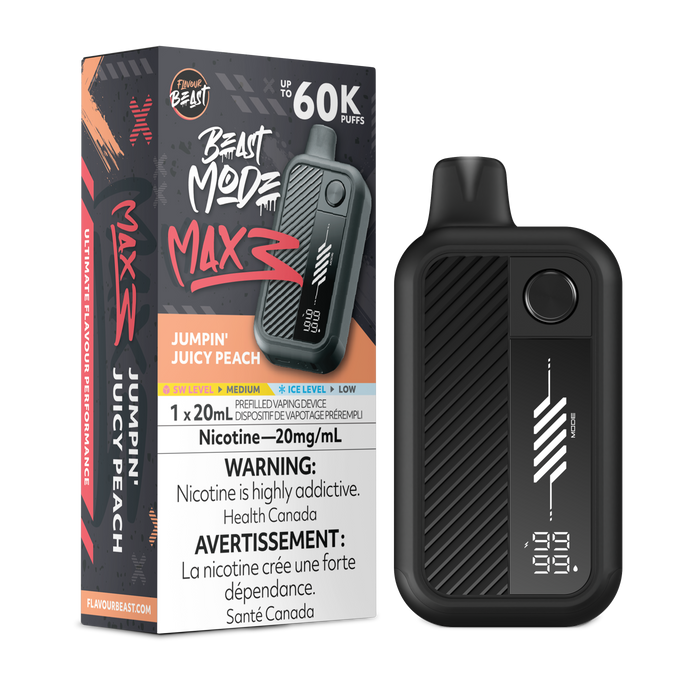 Flavour Beast Beast Mode Max 3 - Jumpin' Juicy Peach