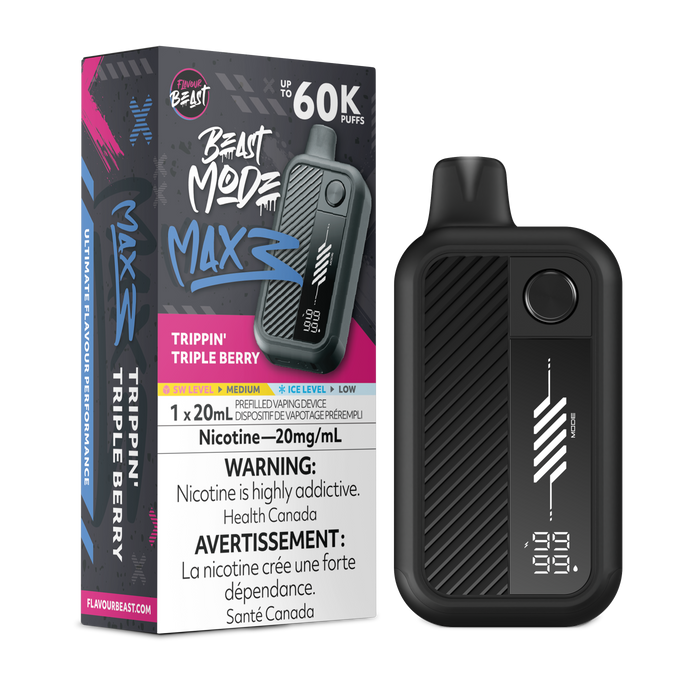Flavour Beast Beast Mode Max 3 - Trippin' Triple Berry