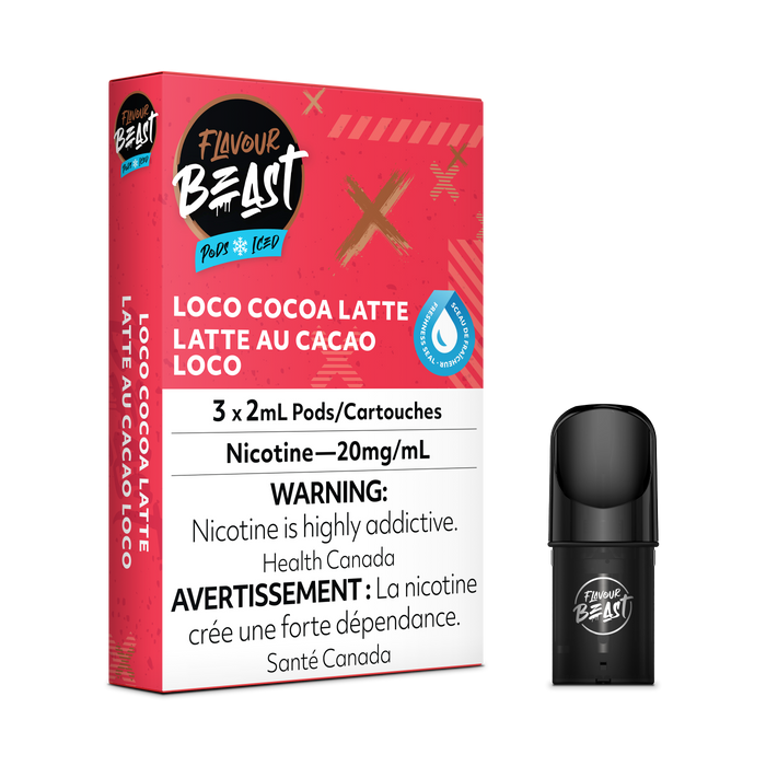 Flavour Beast Pods - Loco Cocoa Latte Iced