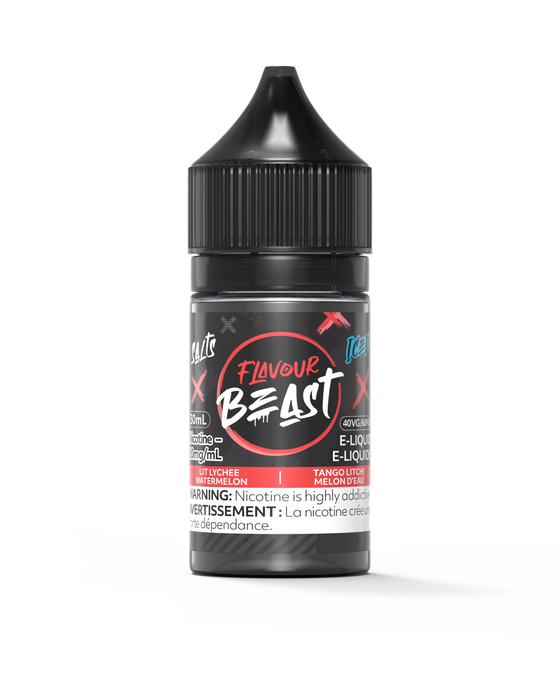 Flavour Beast Salt - Lit Lychee Watermelon Iced