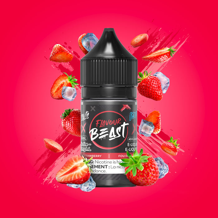 Flavour Beast Salt - Sic Strawberry Iced