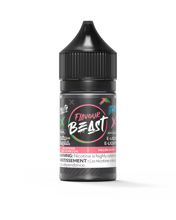 Flavour Beast Salt - Weekend Watermelon Iced 30mL